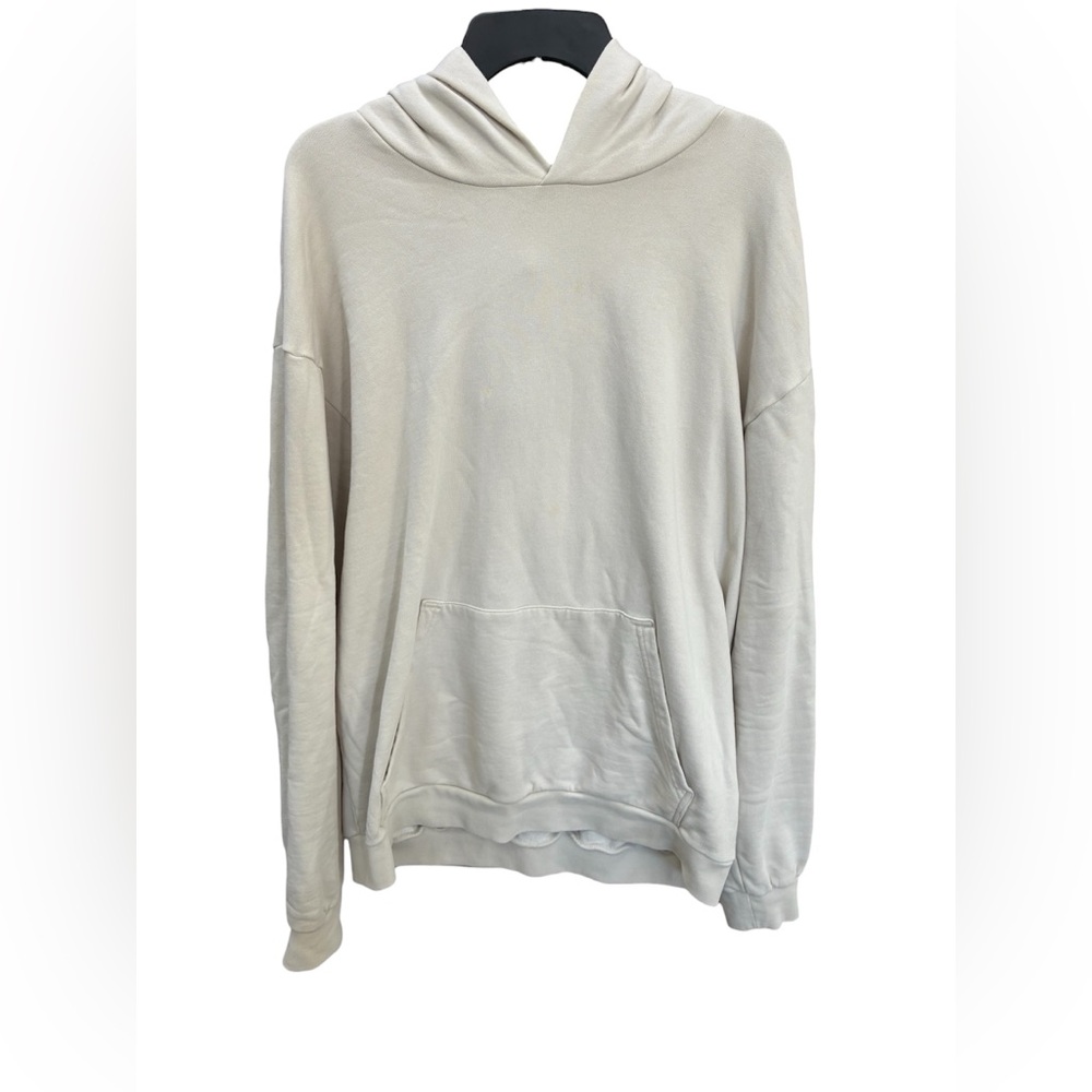 Talentless Men’s premium hoodie cream white beige Size XL